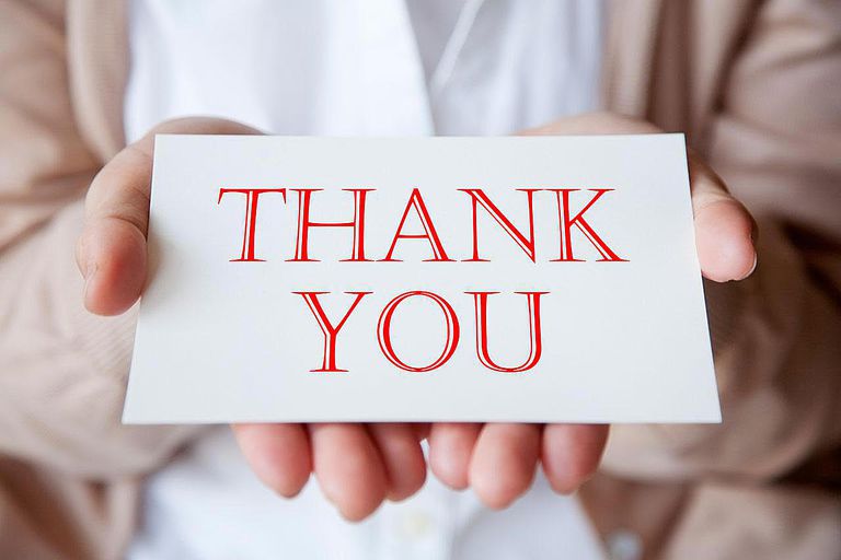 Writing an Effective Thank You Note