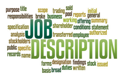 Straightforward Job Descriptions